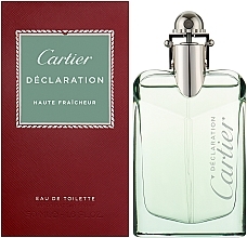Cartier Declaration Haute Fraicheur - Woda toaletowa — Zdjęcie N2