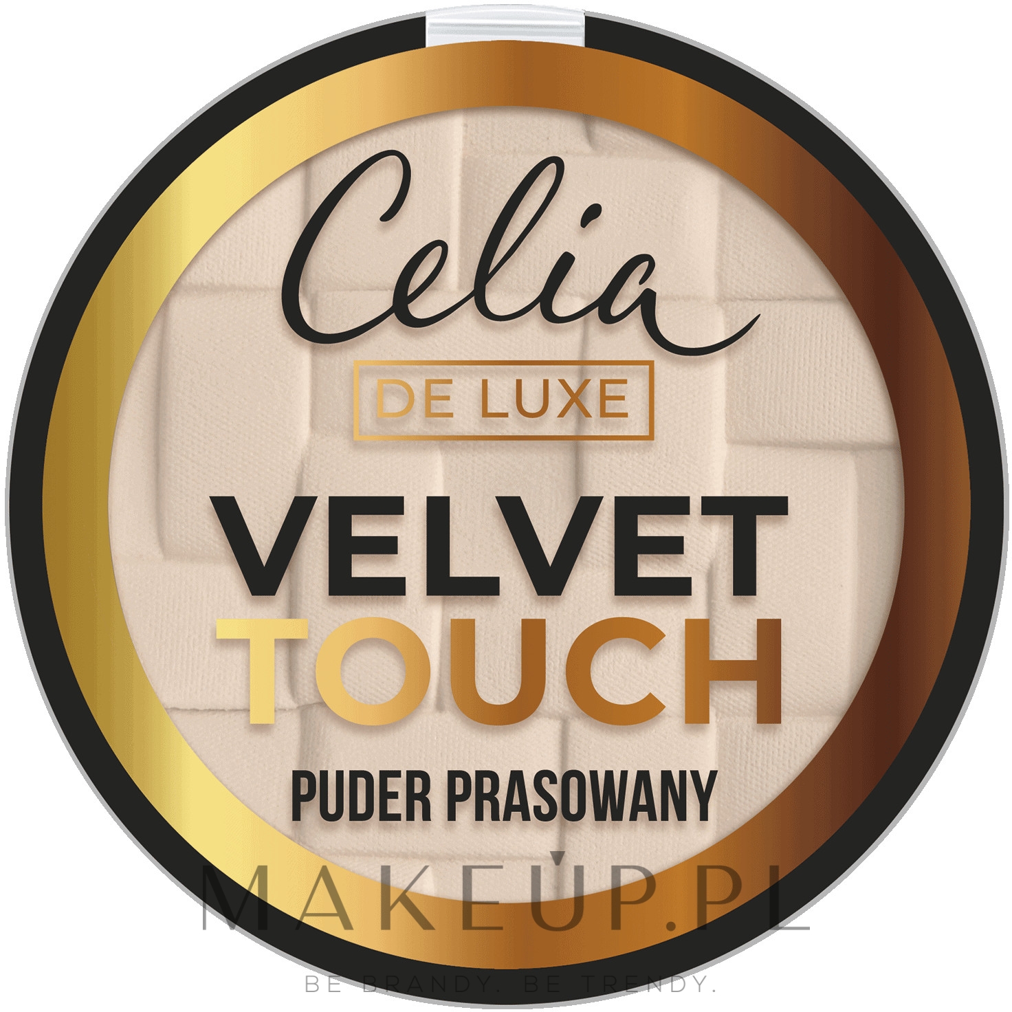 Puder do twarzy - Celia De Luxe Velvet Touch Pressed Powder — Zdjęcie 101 - Transparent Beige