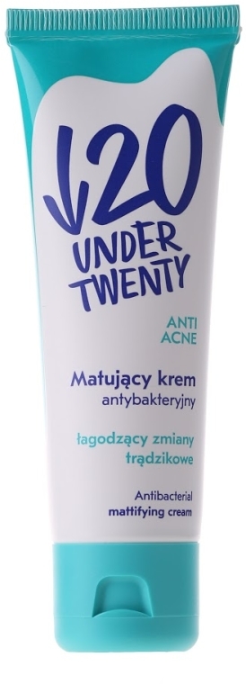 Under Twenty Prebiotyczny krem matujący 50 ml