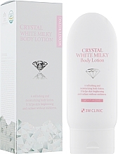 Balsam do ciała Odżywczy - 3W Clinic Crystal White Milky Body Lotion — Zdjęcie N2