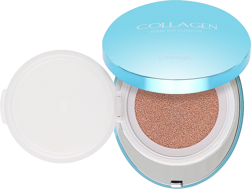 Puder nawilżający z kolagenem - Enough Collagen Aqua Air Cushion — Zdjęcie N1