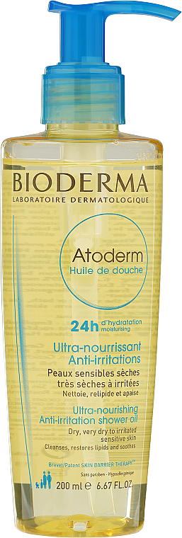 PRZECENA! Ultraodżywczy olejek pod prysznic przeciw podrażnieniom - Bioderma Atoderm Shower Oil * — Zdjęcie N1