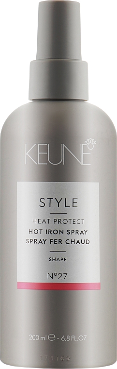 Termoochronny krem do włosów № 27 - Keune Style Hot Iron Spray