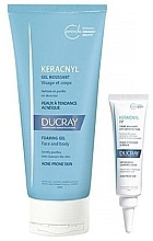 Kup PRZECENA! Zestaw do pielęgnacji włosów - Ducray Keracnyl (cl/gel/200 ml + f/cr/30 ml) *