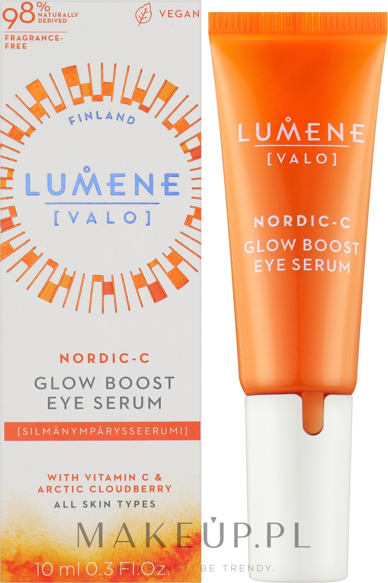 Serum na okolice oczu - Lumene Valo Glow Boost Eye Serum — Zdjęcie 10 ml