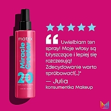 Multifunkcyjny spray do włosów 20 korzyści - Matrix Total Results Miracle Creator 20 Benefits — Zdjęcie N8