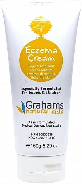 Krem na egzemę dla dzieci - Grahams Natural Kids Eczema Cream — Zdjęcie N1