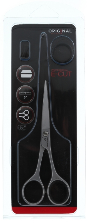 Nożyczki fryzjerskie do włosów (5 cm) - Sibel Original Hair Cutting Scissors E-Cut — Zdjęcie N1