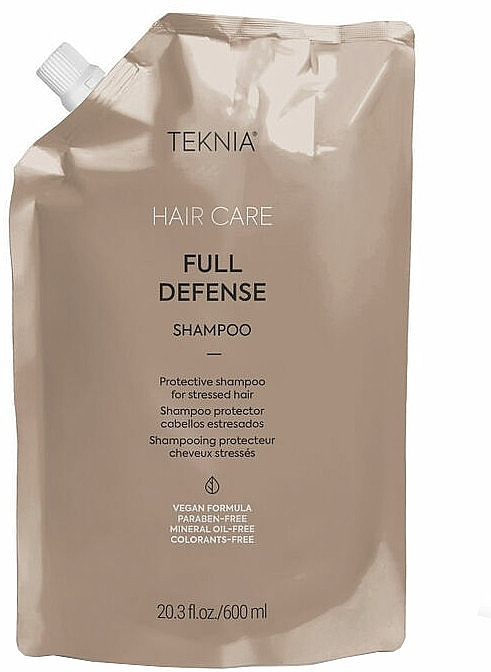 Szampon do kompleksowej ochrony włosów - Lakme Teknia Full Defense Shampoo (uzupełnienie) — Zdjęcie N1