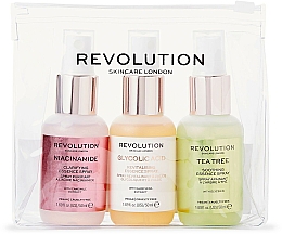 Kup Zestaw - Revolution Skincare Mini Essence Spray Collection So Soothing (spray/50ml + spray/50ml + spray/50ml)