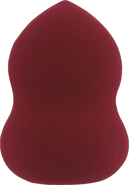 Gąbka do makijażu w kształcie gruszki, bordo - Bless Beauty PUFF Make Up Sponge — Zdjęcie N1