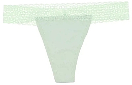 Majtki menstruacyjne, zielone - Platanomelon Kiwitas Tanga Encage Menstrual Briefs — Zdjęcie N1