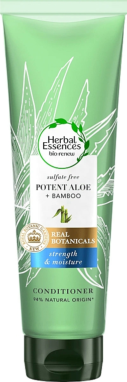 Odżywka do włosów Aloes i bambus - Herbal Essences Potent Aloe + Bamboo Conditioner