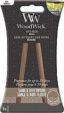 Kup Pałeczki zapachowe do samochodu (uzupełnienie) - Woodwick Sand & Driftwood Auto Reeds Refill