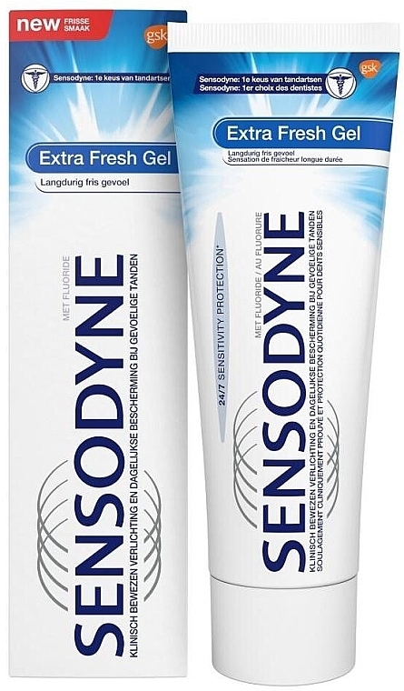 Pasta-żel do zębów wrażliwych - Sensodyne Extra Fresh Gel — Zdjęcie N3