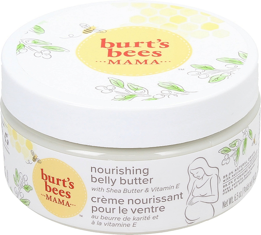 Masło do ciała - Burt's Bees Belly Butter — Zdjęcie N1