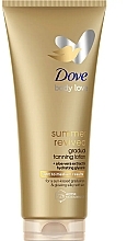 Balsam do ciała z efektem samoopalającym - Dove Body Love Summer Revived Light To Medium Skin Body Lotion — Zdjęcie N1