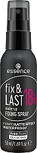 Kup Spray utrwalający makijaż - Essence Fix & Last 18h Make-up Fixing Spray