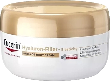 Krem przeciwstarzeniowy do ciała - Eucerin Hyaluron-Filler + Elasticity Body Cream — Zdjęcie N1