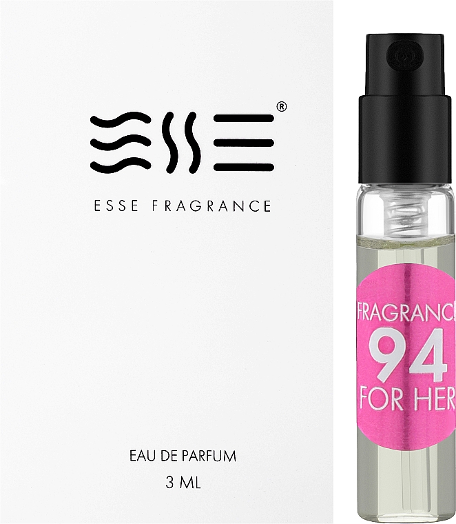 Esse 94 - Woda perfumowana (próbka) — Zdjęcie N1