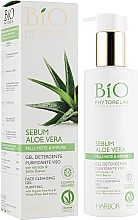 Kup Żel do mycia twarzy z aloesem - Phytorelax Laboratories Bio Phytorelax Sebum Aloe Vera Face Cleansing Gel Purifying