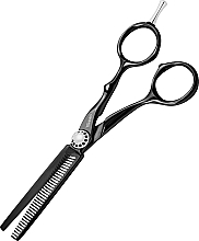Kup Nożyczki fryzjerskie do przerzedzania, 9014, czarne - Tondeo Mythos Wave Offset 5.75" Texture Scissors 36 Teeth Tulip