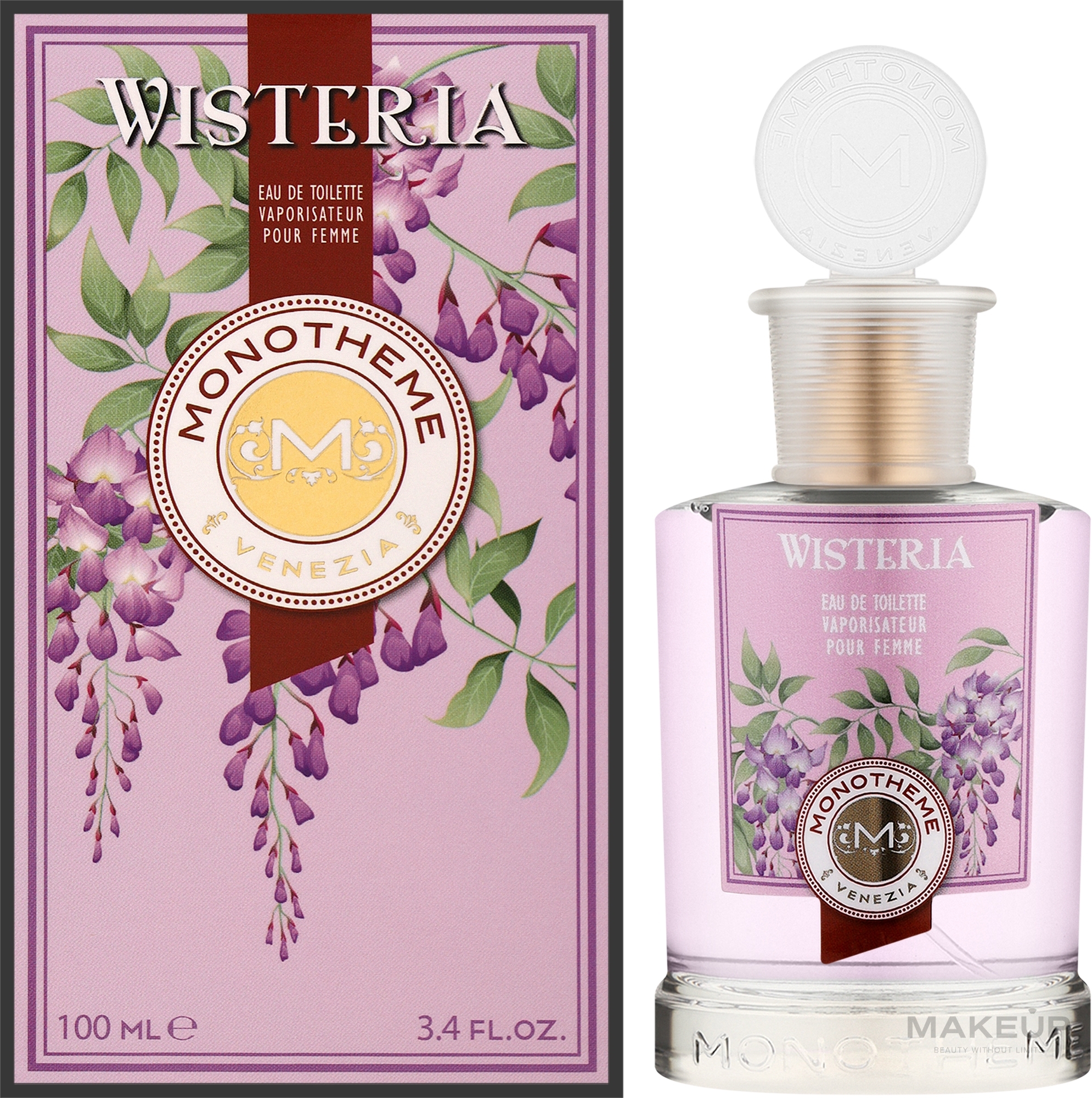 Monotheme Fine Fragrances Venezia Wisteria - Woda toaletowa — Zdjęcie 100 ml