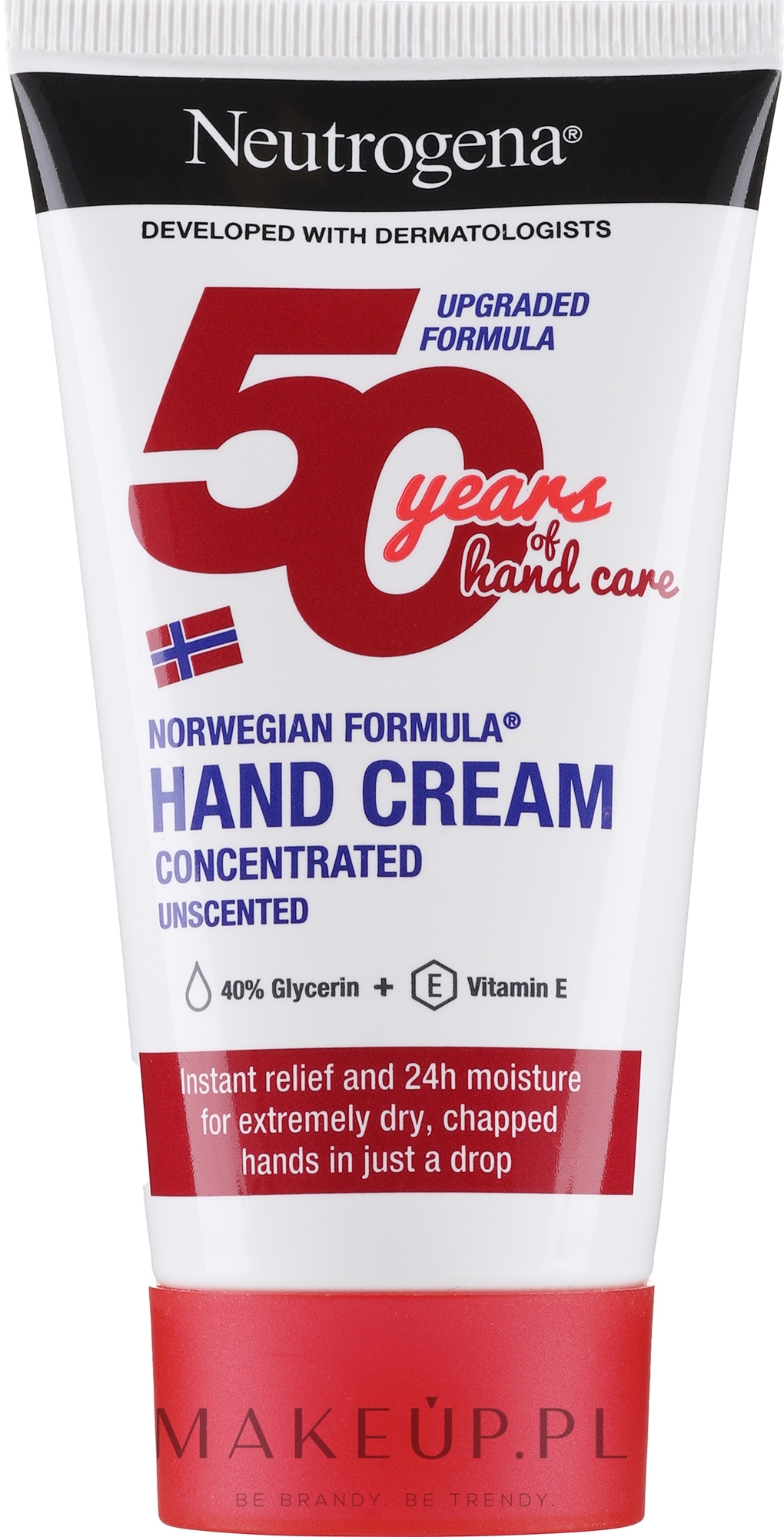 Skoncentrowany krem do rąk - Neutrogena Norwegian Formula Concentrated Unscented Hand Cream — Zdjęcie 75 ml