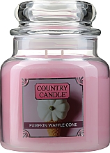 Kup Świeca zapachowa w słoiku - Country Candle Pumpkin Waffle Cone