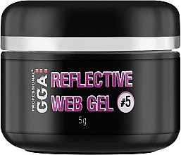 Odblaskowy żel do paznokci - GGA Professional Reflective Web Gel — Zdjęcie N1