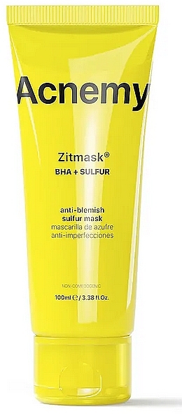 Siarkowa maseczka do twarzy - Zitmask Anti-Blemish Sulfur Mask — Zdjęcie N2