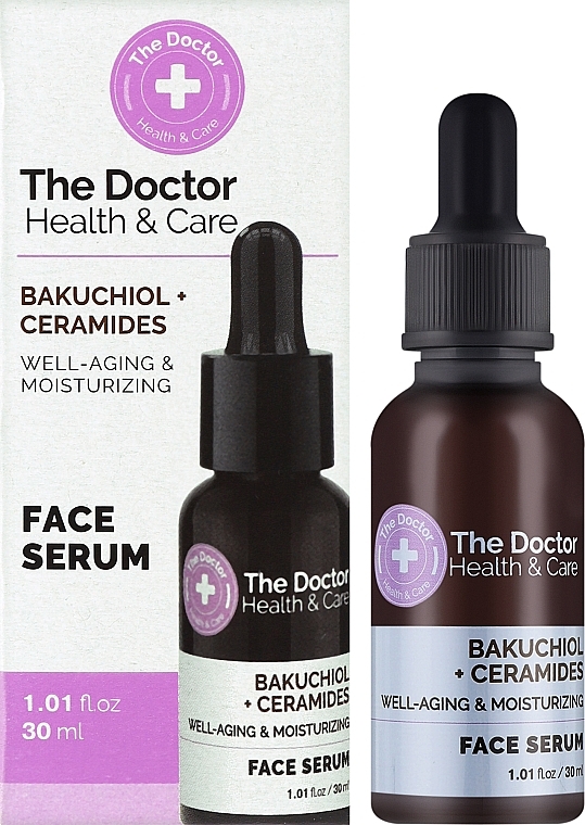 Serum do twarzy - The Doctor Health & Care Bakuchiol + Ceramides Face Serum  — Zdjęcie N2