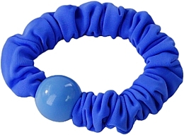 Gumka do włosów z koralikami, niebieska - Lolita Accessories — Zdjęcie N1