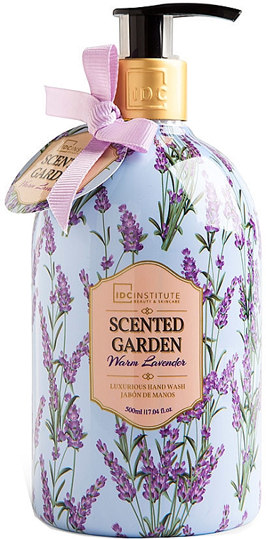 Mydło do rąk w płynie Lawenda - IDC Institute Scented Garden Hand Wash Warm Lavender — Zdjęcie N1