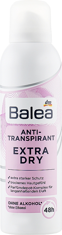 Dezodorant - Balea Anti-Perspirant Extra Dry