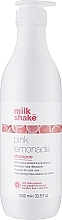 Szampon do włosów blond - Milk_shake Pink Lemonade Shampoo  — Zdjęcie N2