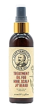 Kup PRZECENA!  Olejek do włosów, skóry głowy i brody - Captain Fawcett Treatment Oil For Hair Scalp And Beard *
