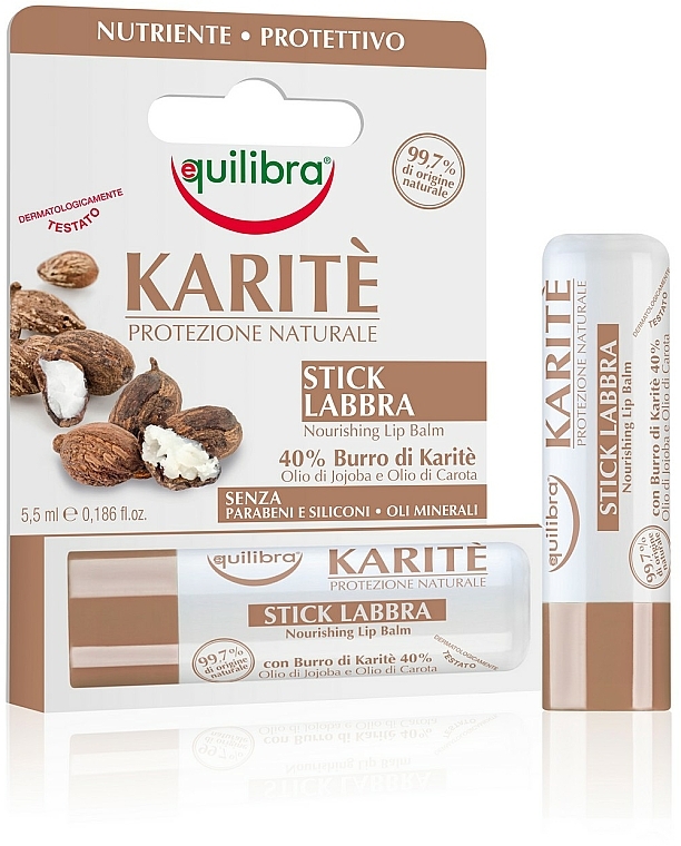 Balsam do ust z masłem shea - Equilibra Naturale Karité