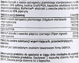 Suplement diety Sylimaryna 300 mg, 60 szt. - Pharmovit Clean Label — Zdjęcie N2