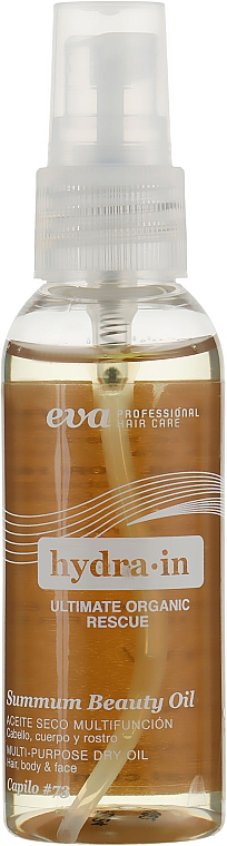 Suchy olejek do włosów, ciała i twarzy - Eva Professional Capilo Hydra In Summum Beauty Oil #73 — Zdjęcie N1