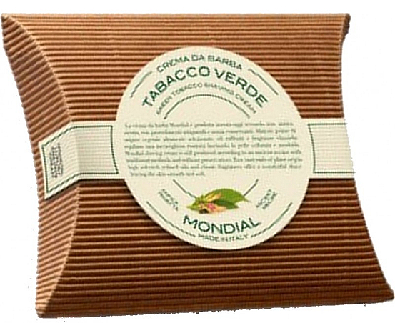 Krem do golenia Tabacco Verde - Mondial Shaving Cream Wooden Bowl (Refill) — Zdjęcie N1