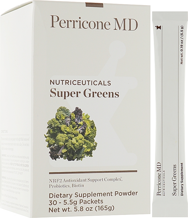 Suplement diety - Perricone MD Super Greens Dietary Supplements 30 — Zdjęcie N2