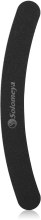 Pilnik do paznokci Bumerang, grit 100/180 - Solomeya Curved Black File — Zdjęcie N1