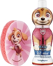 Zestaw - EP Line Paw Patrol Skye (sh/gel/400ml + sh/sponge/1pcs) — Zdjęcie N2