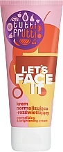 Normalizujący i rozświetlający krem do twarzy - Farmona Tutti Frutti Let`s Face It Normalizing & Brightening Cream — Zdjęcie N1