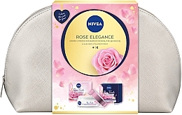 Kup Zestaw - NIVEA Rose Elegance (cr/2x50ml + bag/1pc)