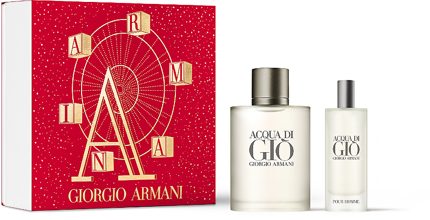 Giorgio Armani Acqua di Gio Pour Homme - Zestaw (edt 50 ml + edt 15 ml) — Zdjęcie N1
