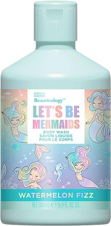 Żel pod prysznic - Baylis & Harding Beauticology Let's Be Mermaids Watermelon Fizz Body Wash  — Zdjęcie N1