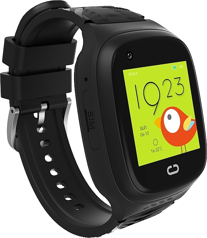 Inteligentny zegarek dla dzieci, czarny - Garett Smartwatch Kids Rock 4G RT — Zdjęcie N3