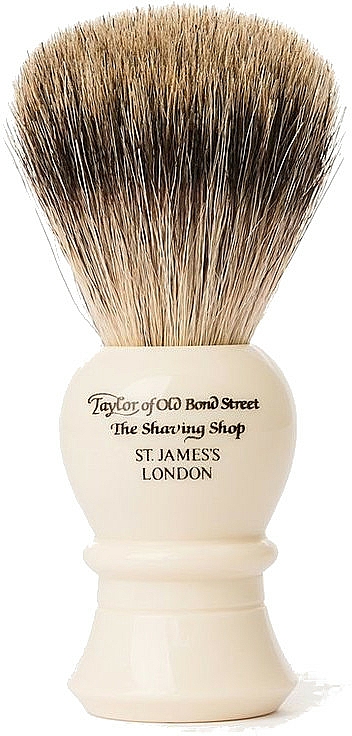 Pędzel do golenia, P2235 - Taylor of Old Bond Street Shaving Brush Pure Badger size L — Zdjęcie N1